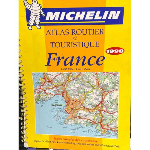 Michelin Atlas Routier Et Touristique France 1998