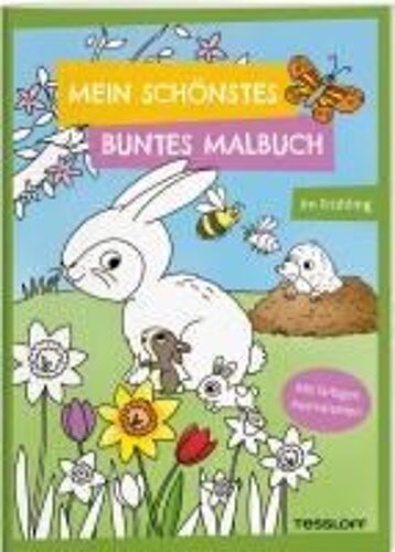 Mein Schönstes Buntes Malbuch. Im Frühling