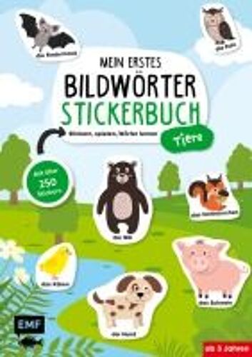 Mein Erstes Bildwörter-Stickerbuch - Tiere