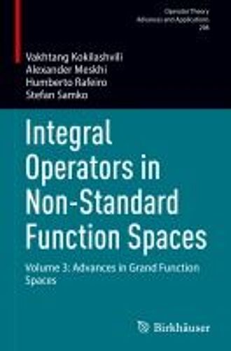 Integral Operators In Non-Standard Function Spaces