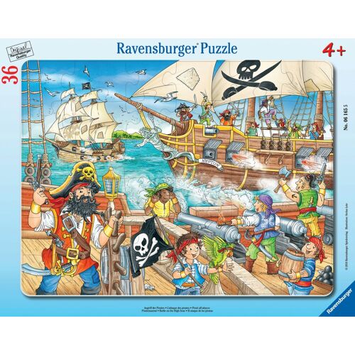 PUZZLE Puzzle cadre 30-48 p - L'attaque des pirates