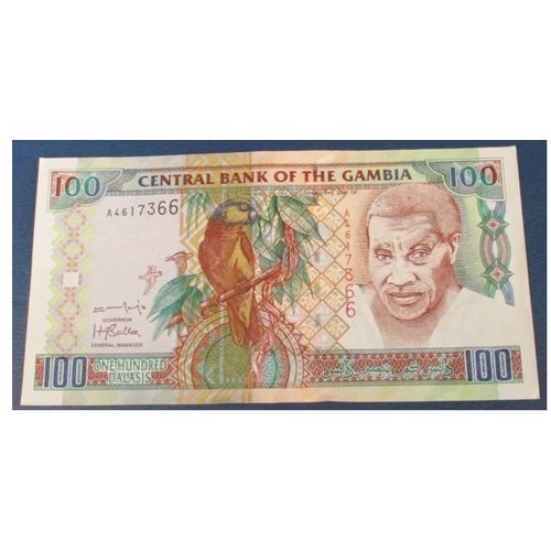 Billet De 100 Dalasis De Gambie Non Daté - Aspect Neuf