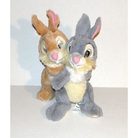 Peluche Lapin Disneyland Panpan Et Miss Bunny Jouent Ensemble Doudou Eurodisney 27 Cm
