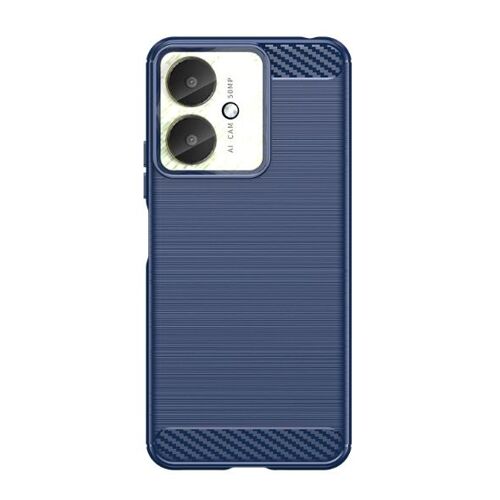 Coque pour Redmi 13C 5G,Technologie de Sérigraphie Protection TPU Housse Étui Redmi 13C 5G - Bleu
