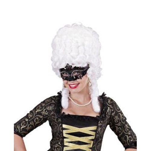 Loup Vénitien Strass Noir Adulte,