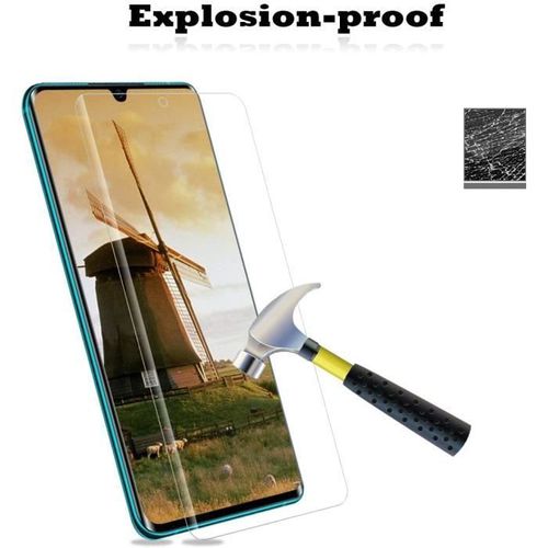Film Verre Trempe Xiaomi Mi 10 Lite (5g), Film Protege Ecran 2 Pieces Durete 9h Ultra-Clair Qualite Superieure Anti-Rayure