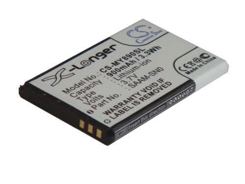 Batterie Li-Ion 900mah Pour Alcatel One Touch Ot-860, Ot-890, Ot-890d Remplace 189950240, Saam-Sn0, Saam-Sn1