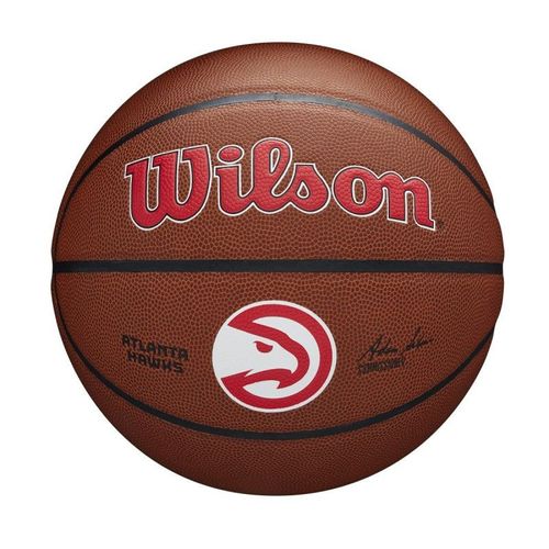 Ballon De Basketball Nba Atlanta Hawks Wilson Team Alliance Exterieur