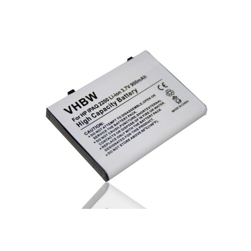 Batterie Li-Ion 900mah Compatible Pour Hp Ipaq 2100 / 2200 / 2210 / 2215 / H2100 / H2200 / H2210 / H2215 / Pe2050 / Pe2051