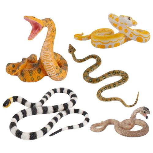 Figurine De Serpent, Cobra, Python Vert, Jouet En Plastique, Modèle Animal, Une Pièce, Jouets Chauds, Cadeau Pour Enfants, Nouveauté