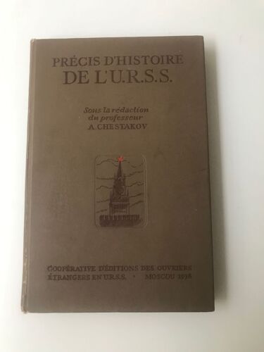 Précis D'histoire De L'u.R.S.S. Urss