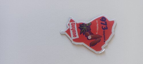 Magnet Le Gaulois Depart'aimant 973 Guyane - Nouvelle Collection 2014