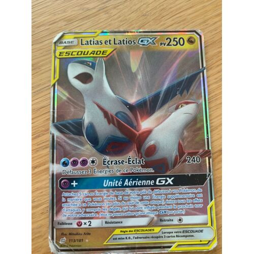 Latias Et Latios Gx 2019 Carte Pokémon