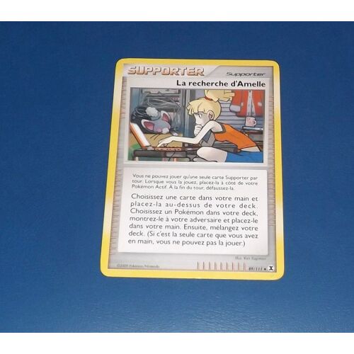 Pokemon - Supporter - La Recherche D'amelle