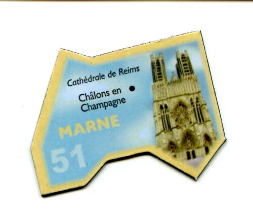 Magnet Le Gaulois Marne (51) + Un 2e Magnet Gratuit