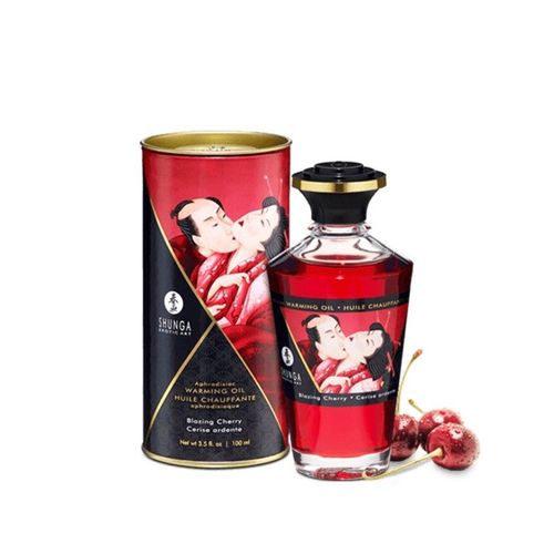 Huile Chauffante Cerise Comestible 100ml - Cc812000