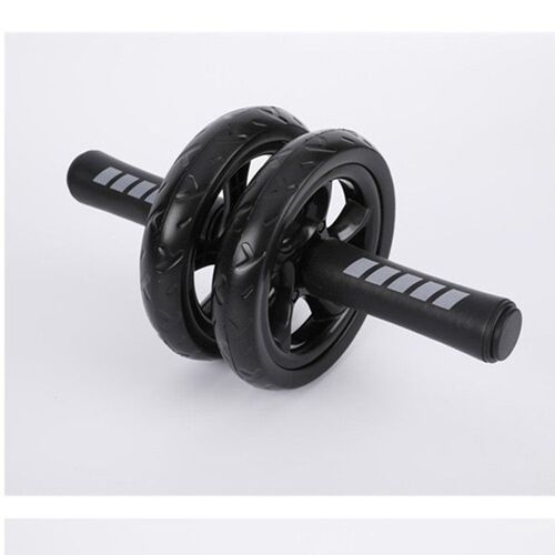 Roue Abdominale Musculation - Appareil Exercice Abdominaux + Tapis Genoux Épais - Roue Abdos À Double Glissement - Rouleau Sport - Matériel Muscu Fitness Homme & Femme