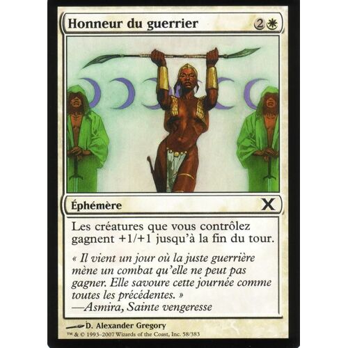 Honneur Du Guerrier - Foil Dixième Vf 