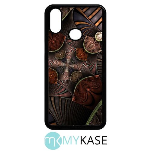 Coque pour galaxy a10s - metallic - noir