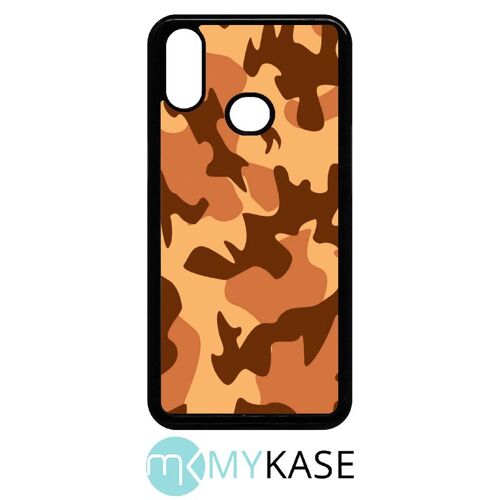 Coque pour galaxy a10s - camouflage - noir