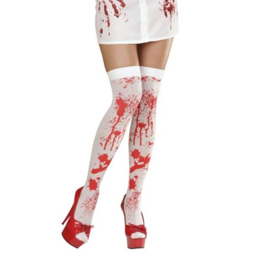 Collants De Genou Avec Sang