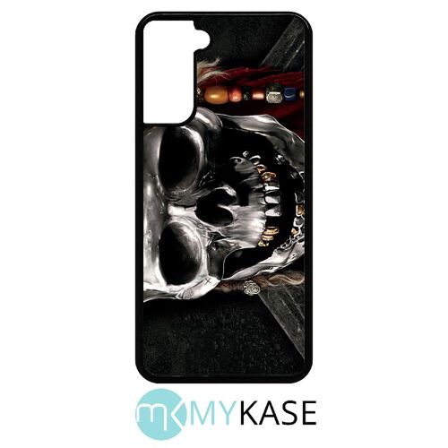 Coque Pour Galaxy S21+ 5g - Tête De Pirate - Noir