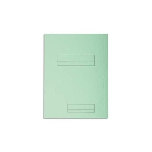 Exacompta Paquet De 50 Chemises 2 Rabats Jura En Carte 240 Grammes Coloris Vert