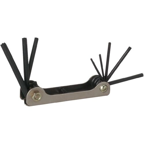 Jeu de clés Torx 8 pces