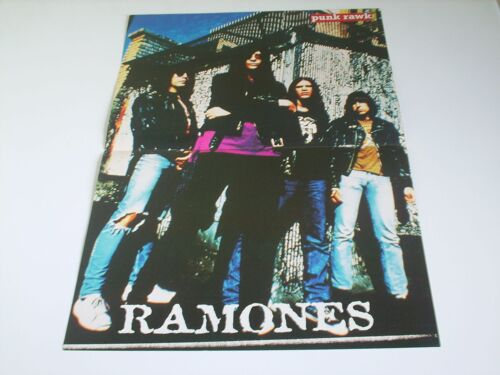 Poster The Ramones 29 X 42 Punk Rawk Rare