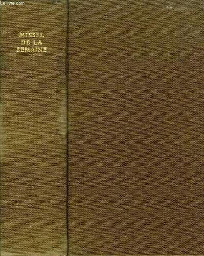 Missel De La Semaine