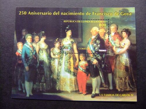 Guinea Ecuatorial 1995 - 250 Aniversario Del Nacimiento Del Pintor Goya Edifil Nº 217 ** Mnh