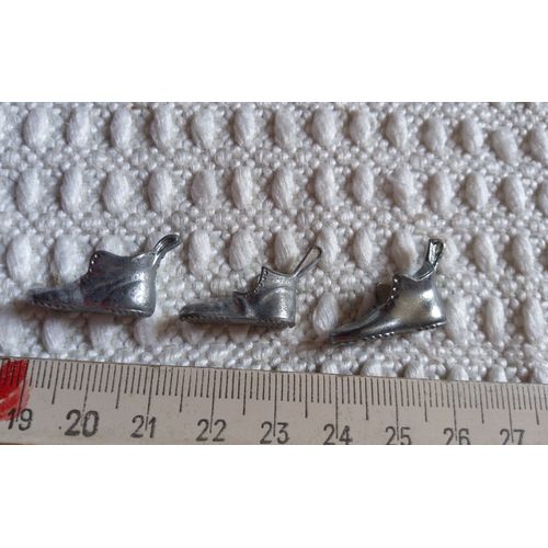 3 Pions Monopoly Godasse Chaussure