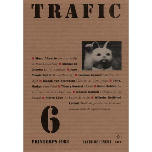 Trafic N° 6 Printemps 1993