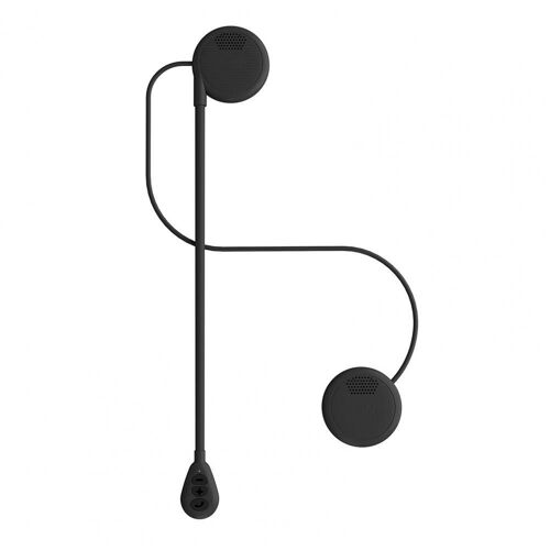 Écouteurs Bluetooth pour casque de moto, oreillettes fines avec appel mains libres