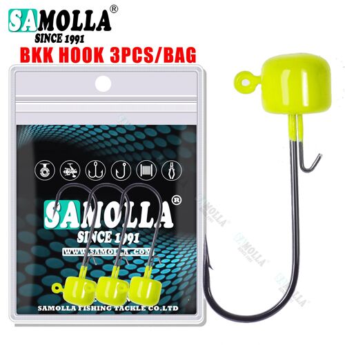 1.6 G - 3 Pièces - Hameçons De Tête De Gabarit, Gobelet À Hameçon, Ajing Pour Ver Doux, Appât Pour Bar, Poisson, Rockfish, Brochet, Truite, Accessoires