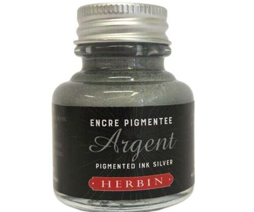 Pigment Décoratif À L'encre D'argent (30ml), Herbin, Recharges D'encre, Calligraphie, Des Fournitures D'art
