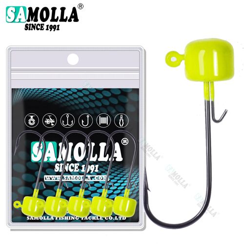 3.0 G - 5pcs - Hameçons De Tête De Gabarit, Gobelet À Hameçon, Ajing Pour Ver Doux, Appât Pour Bar, Poisson, Rockfish, Brochet, Truite, Accessoires