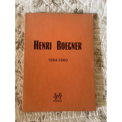 Henri Boegner, 1884-1960, Sefi