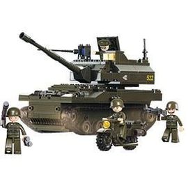 Tank + 4 Personnages + Moto Sluban-Adnauto