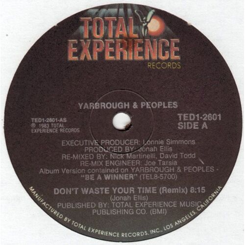 Don't Waste Your Time-Special Dancem