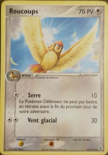 Roucoups 45/112 Holo Set Ex Rouge Feu & Vert Feuille Fr