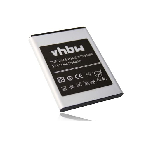 Batterie Li-Ion Pour Samsung  Galaxy Ace, Gt-S5660, Galaxy Gio, Sch-I579, Galaxy M Pro, Gt-B7800 Etc. Remplace Eb494358vu