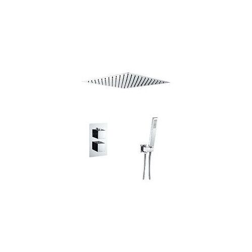 Kit De Douche Thermostatique À Encastrer Tilso Chromé