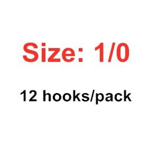 Dix - Hameçon De Pêche À Gabarit Unique En Acier À Haute Teneur En Carbone, Appât Vivant Solide, Npbln, 10827