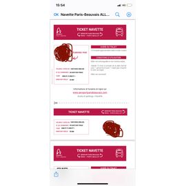 Billet Navette Beauvais