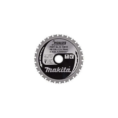 Lame de Scie Circulaire MAKITA B-69303 Carbure Métal Ø136mm