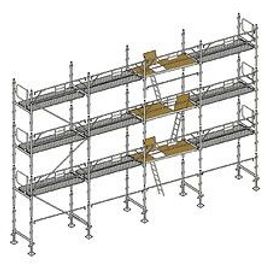 Échafaudage Altrad Façadier 104 m²