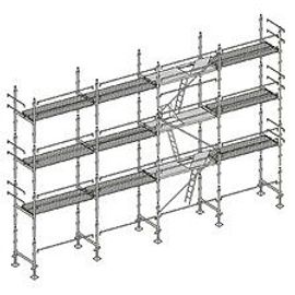 Échafaudage Altrad Façadier 104 m²
