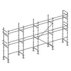 Échafaudage Altrad Façadier 78 m²