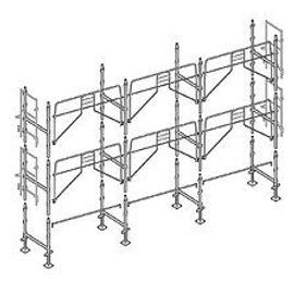 Échafaudage Altrad Façadier 60 m²